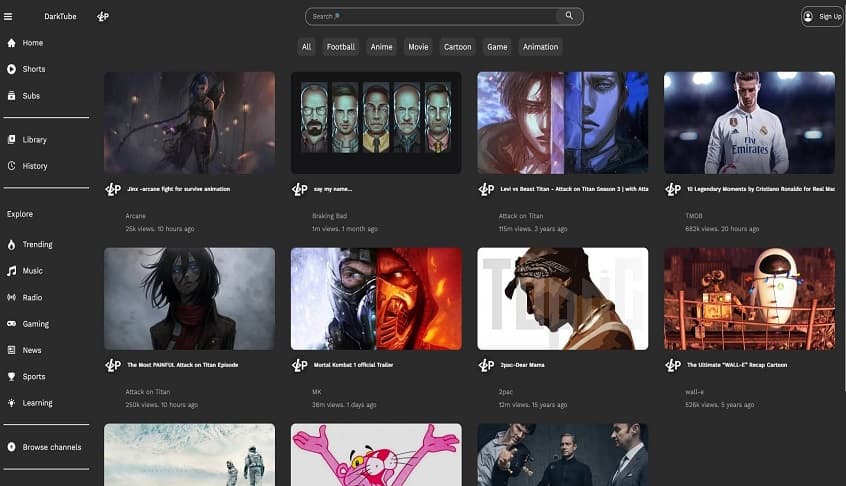 DarkTube